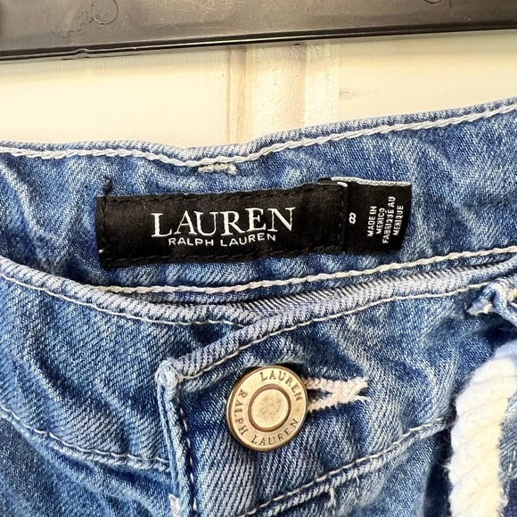 Lauren Ralph Lauren Blue Denim Jeans size 8 - Picture 4 of 6